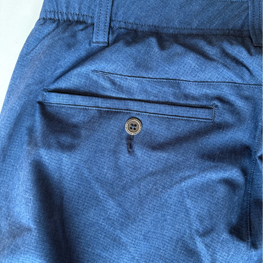 Under Armour Men’s Golf Pants Blue Size 30x32 - Picture 8 of 9